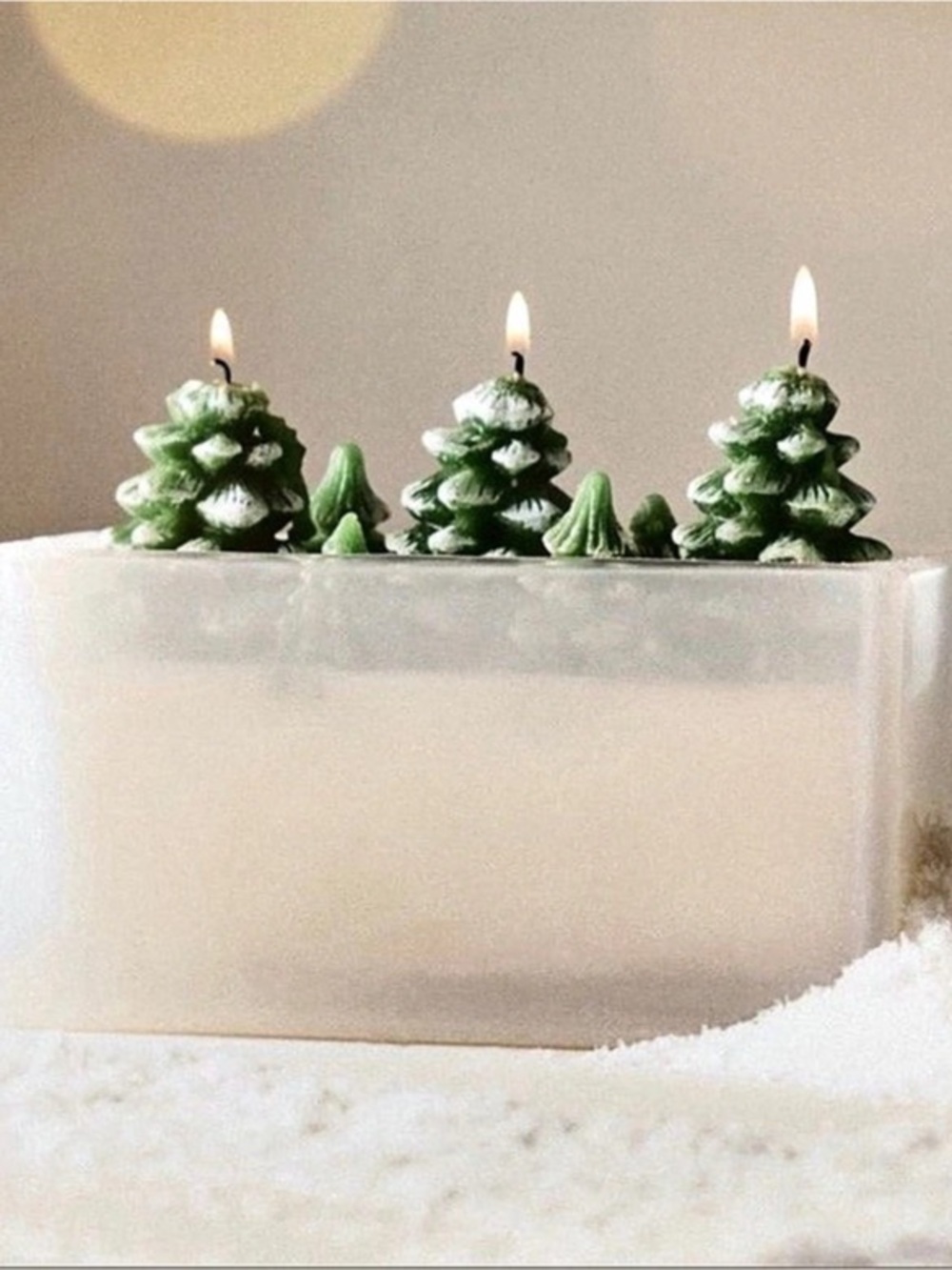 Christmas Tree Candle Holder Decor